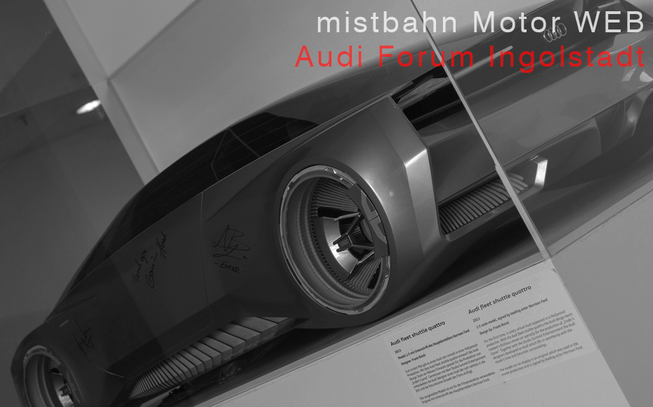 Audi Forum Ingolstadt, museum mobile | �A�E�f�B�E�t�H�[�����E�C���S���V���^�b�g, �A�E�f�B������